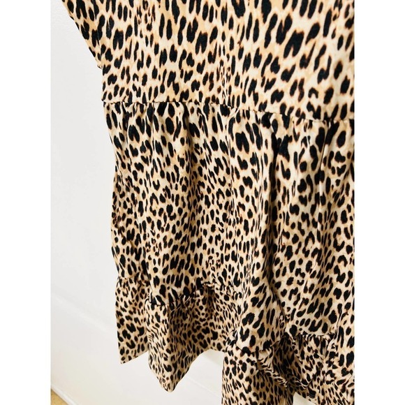 Love, Fire Cheetah Print Girls Dress - Picture 3 of 7